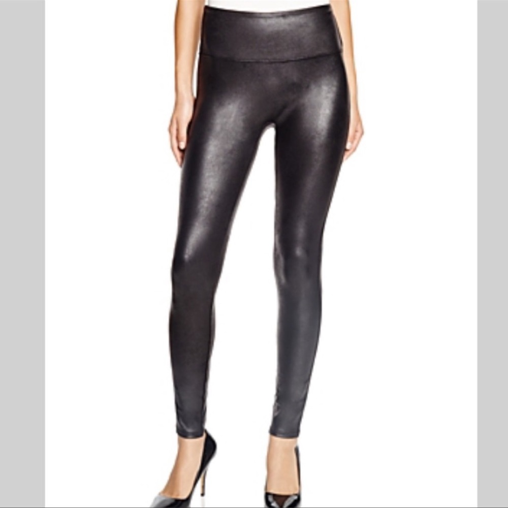 SPANX Faux Leather Leggings